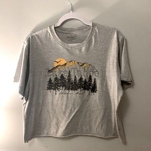 Lake Tahoe Crop Tee